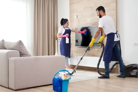 Residential cleaning service in Riyadh