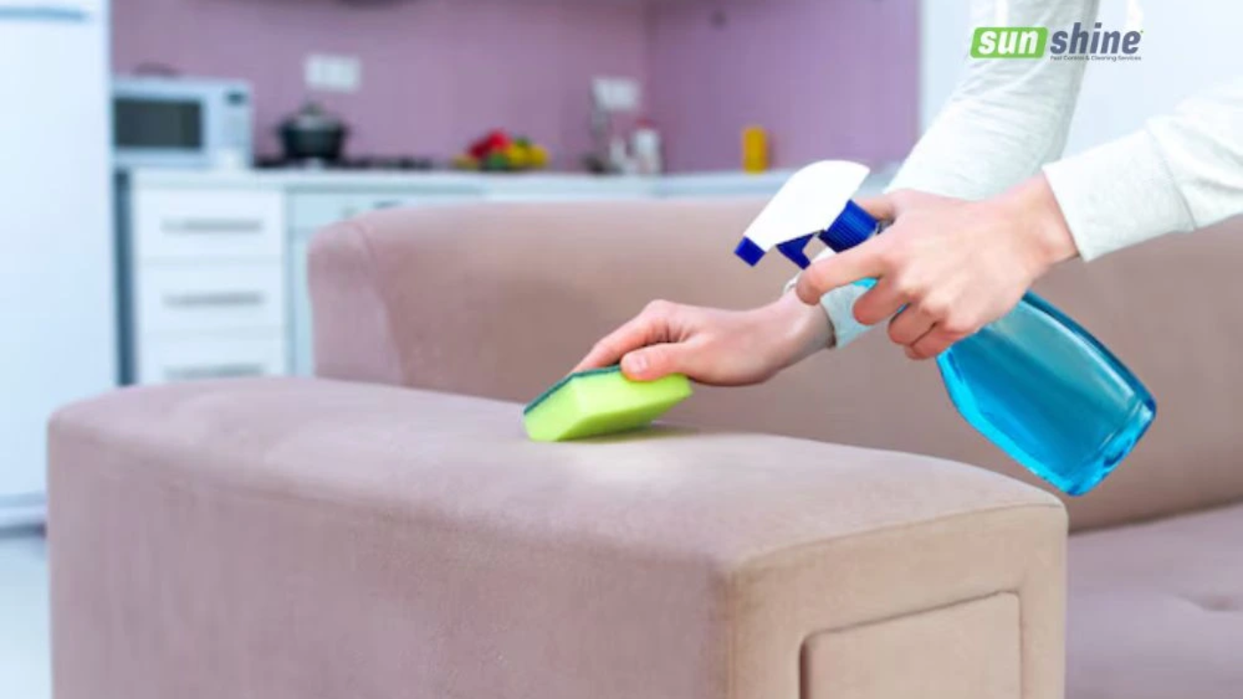 how to clean sofa at home in Riyadh