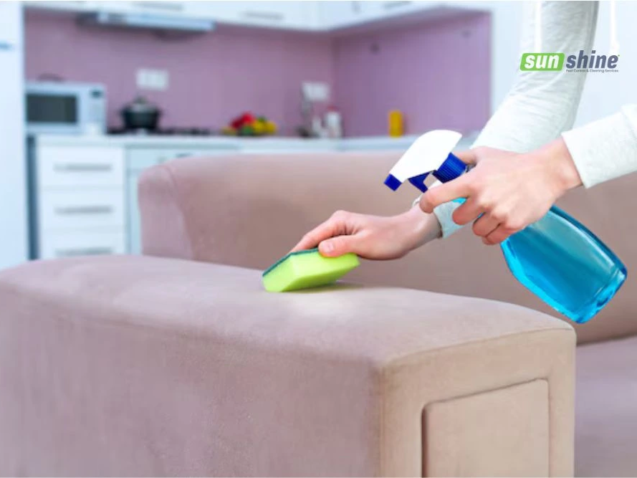 how to clean sofa at home in Riyadh