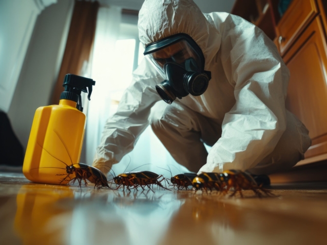 cockroach control service in riyadh