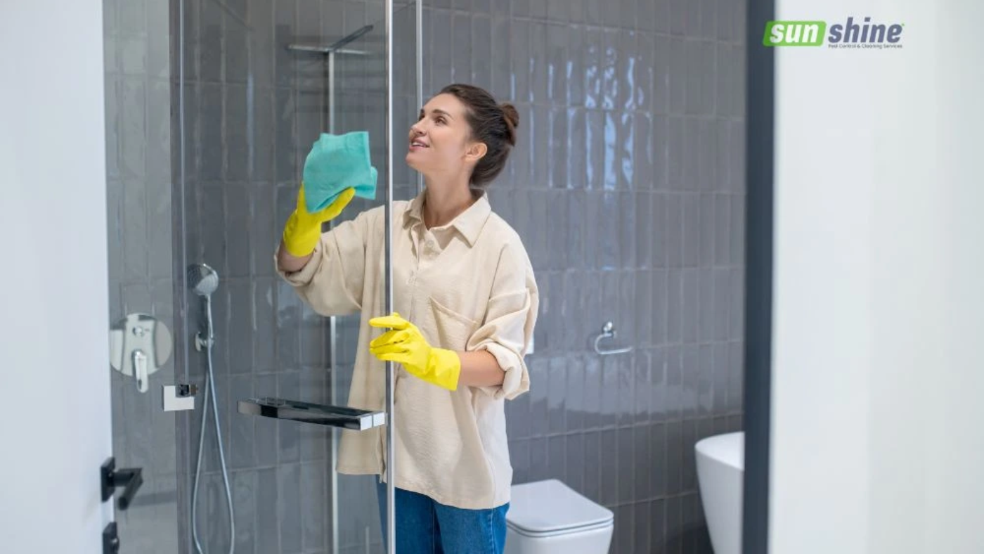 How to clean bathroom