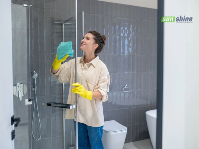 How to clean bathroom