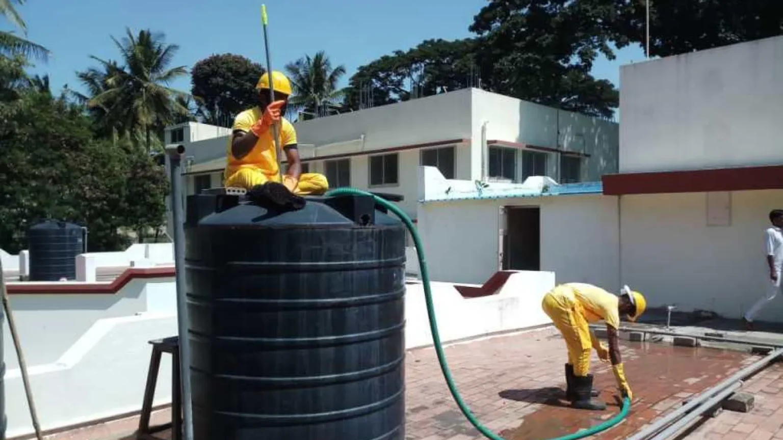 Water tank cleaning services in Saudi Arabia