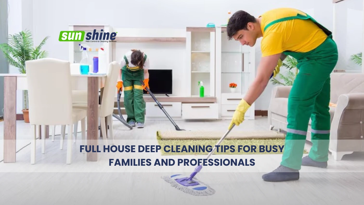 Full House Deep Cleaning Tips for Busy Families and Professionals