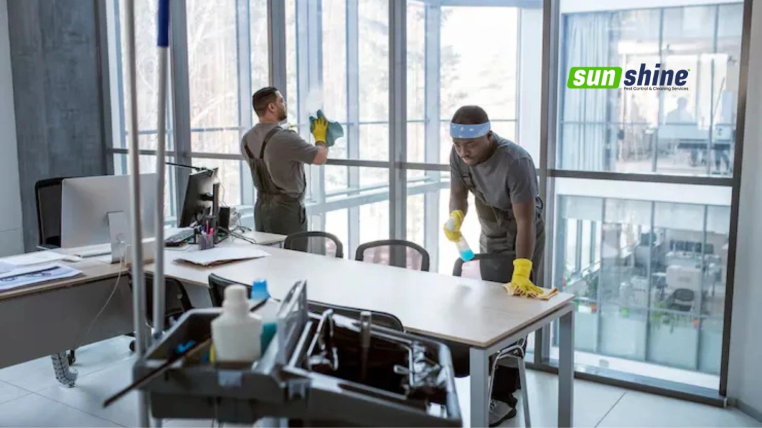 cleaning services commercial building