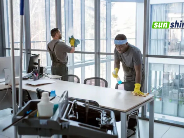 cleaning services commercial building