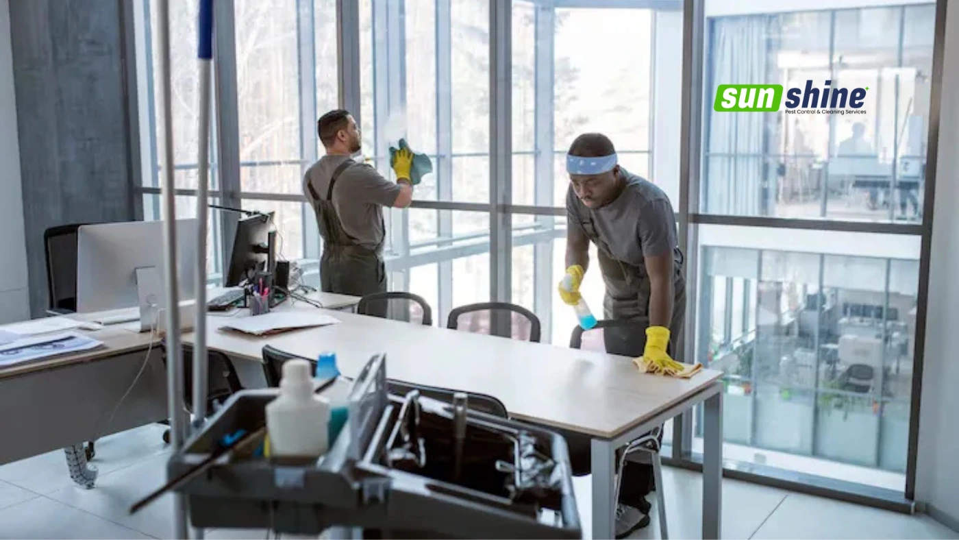 cleaning services commercial building