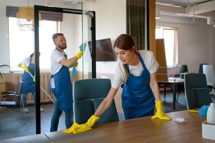 cleaning commercial buildings services