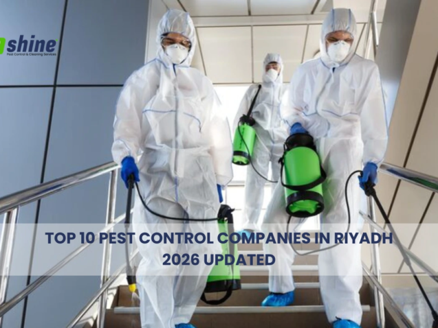 Top 10 Pest Control Companies in Riyadh