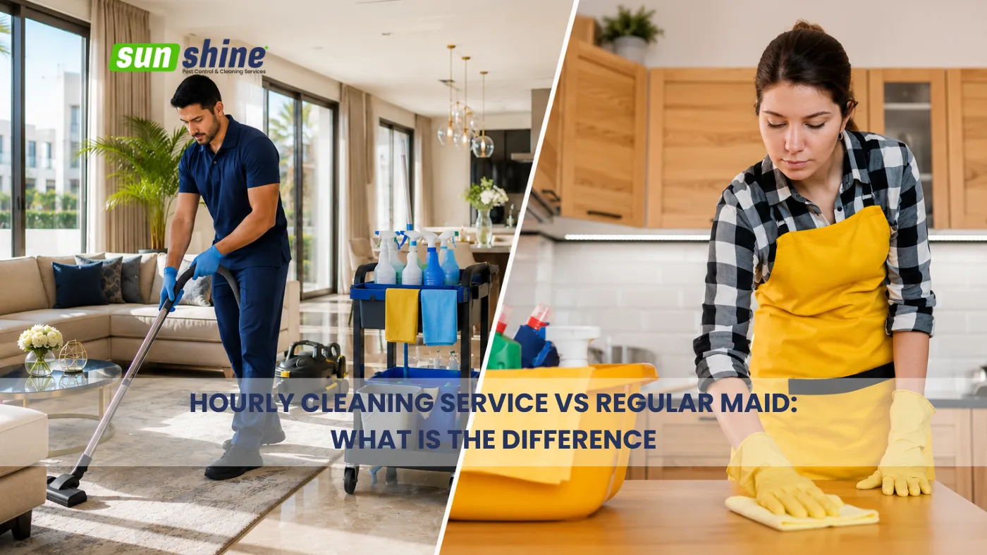 Hourly Cleaning Service vs Regular Maid