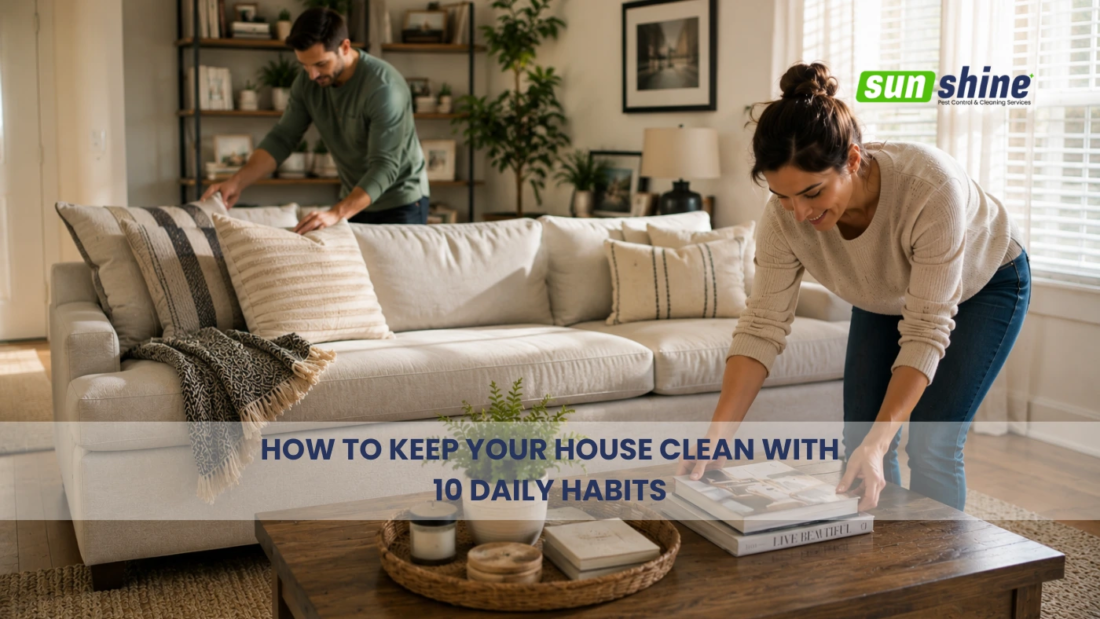 how to keep your house clean